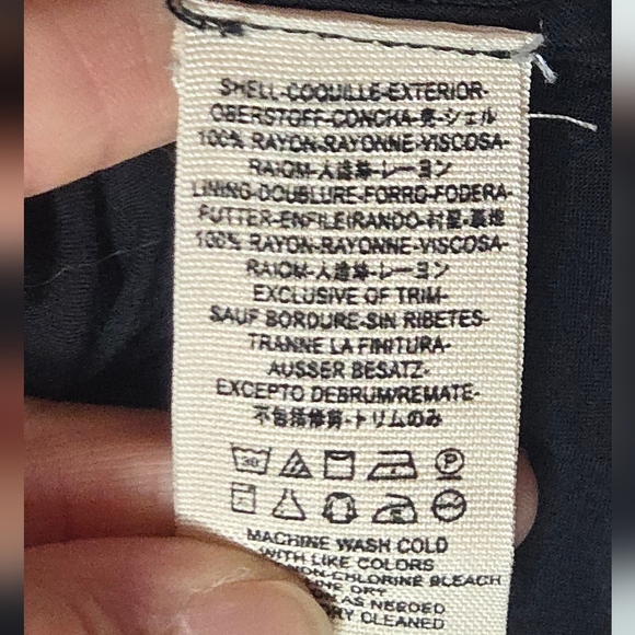 Free People Miranda Floral Printed Black Whimsigoth Boho Midi Dress Women's 12 - Picture 8 of 9